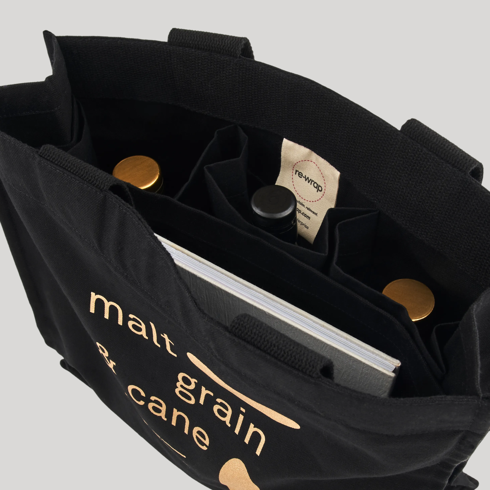 Organic Cotton Tote Bag - Malt, Grain & Cane