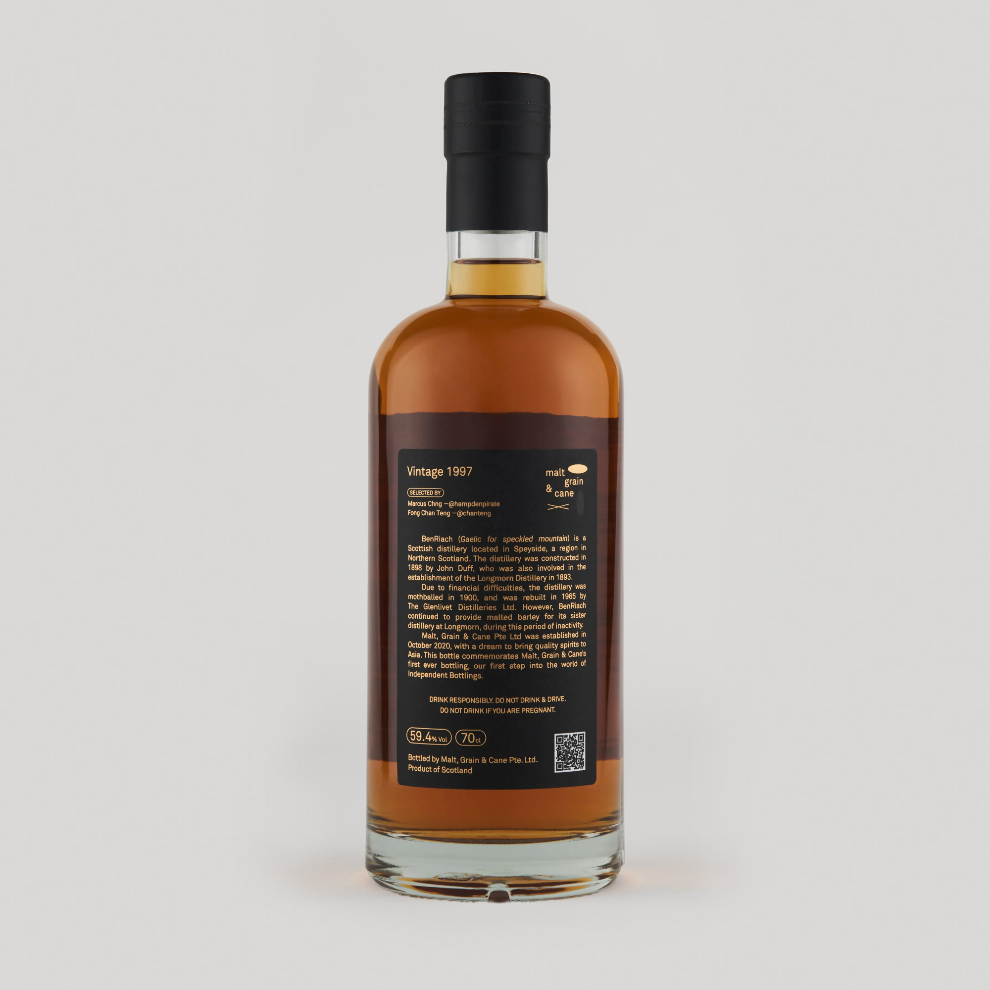 001: BenRiach 1997, 24 Years, 59.4%