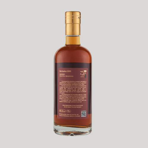 005: Barbados Foursquare Rum 2005, 15 Years, 60.2%