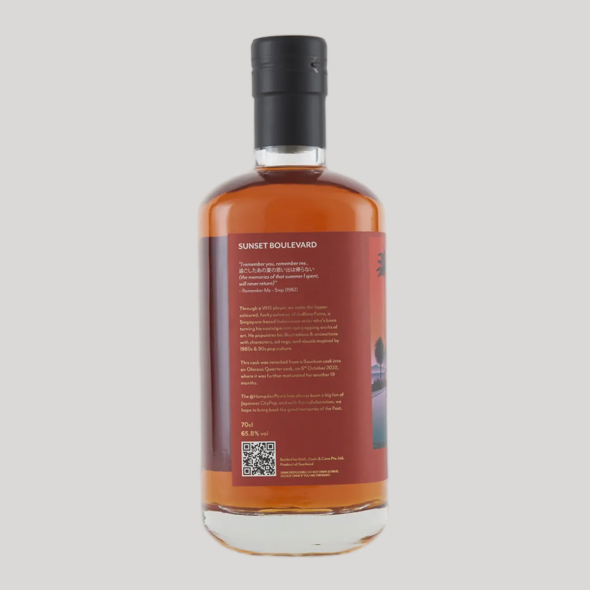012: Sunset Boulevard - Secret Orkney 2007, Oloroso Quarter Cask, 15 Years, 65.8%