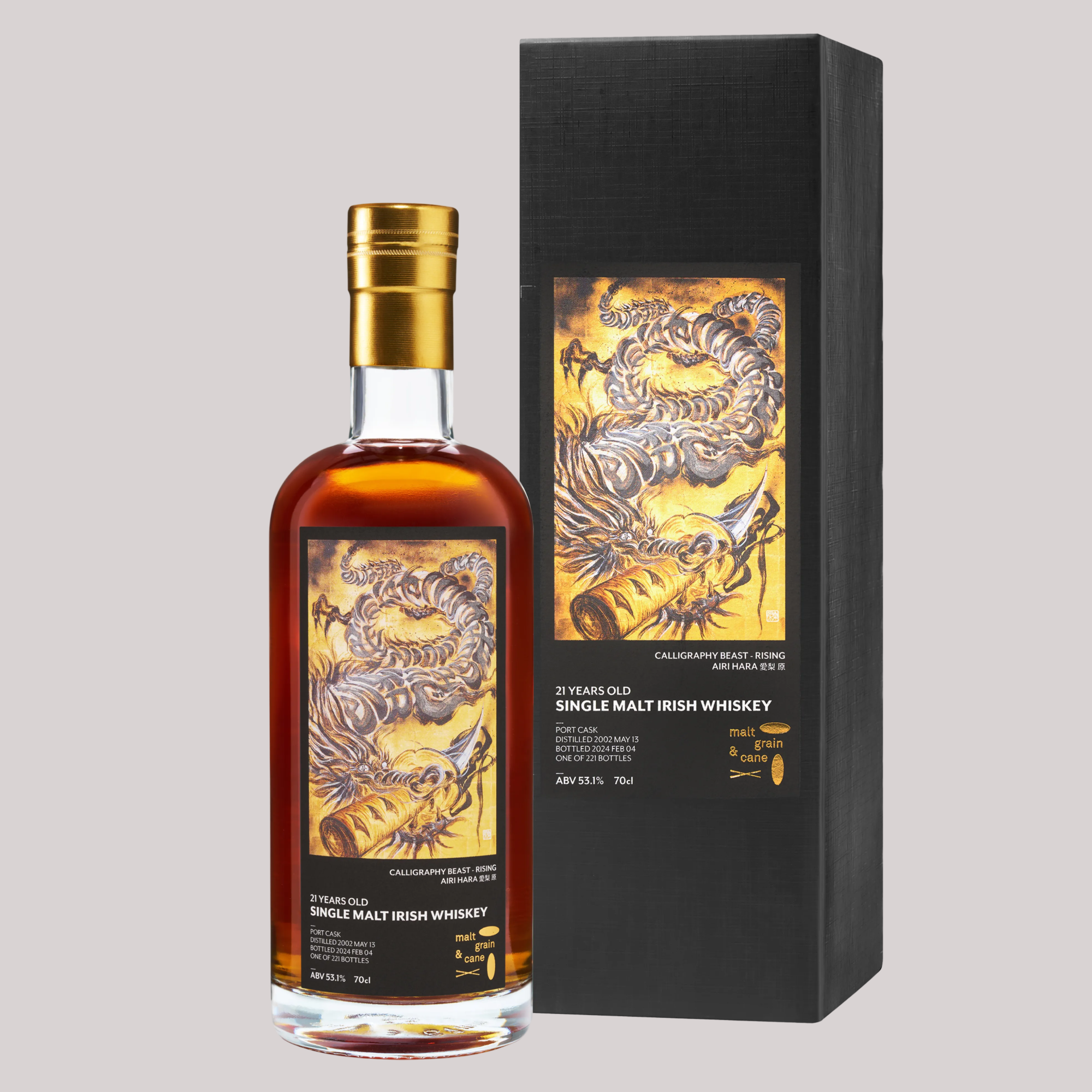 018: Irish 2002, 53.1 %, 21 YO, Port Cask