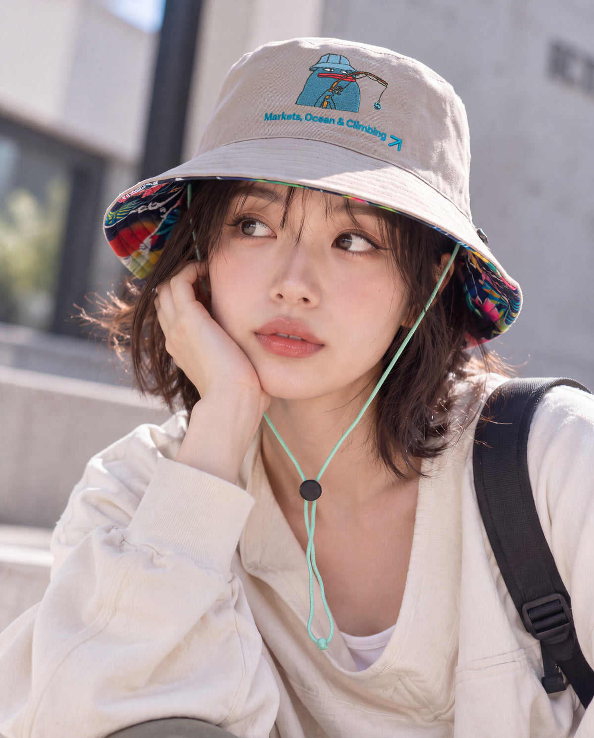 Mashu x Kinetiq.xyz x MGC -  Reversible Bucket Hat