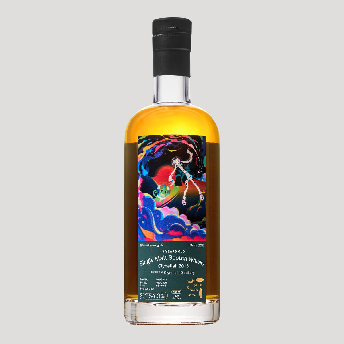 026: Clynelish 2013, 13 Yrs, ABV: 54.3%, 700mL - Mashu