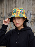 DistortMonsters x MGC - Yellow Reversible Bucket Hat