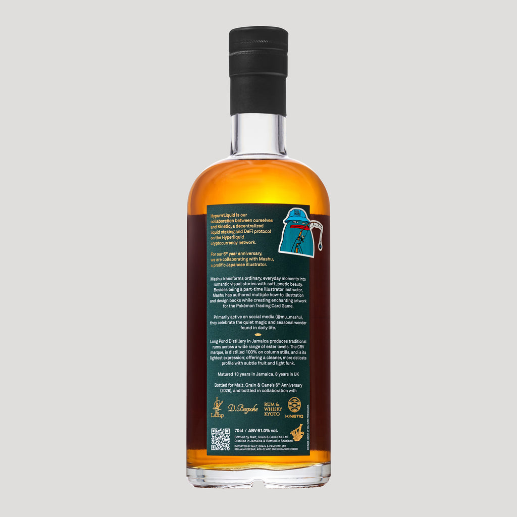 028: Long Pond Rum 2004, 21 Yrs, ABV: 61.0%, 700mL - Mashu