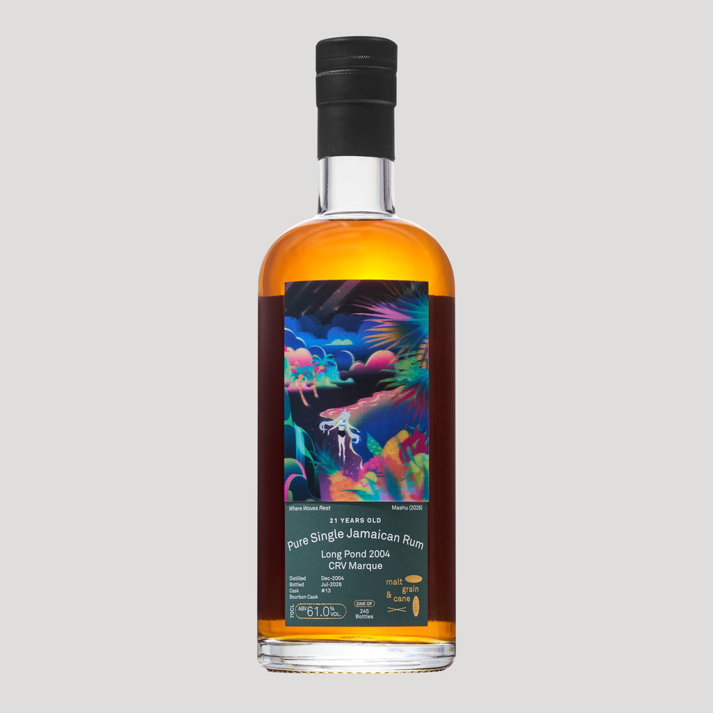 028: Long Pond Rum 2004, 21 Yrs, ABV: 61.0%, 700mL - Mashu