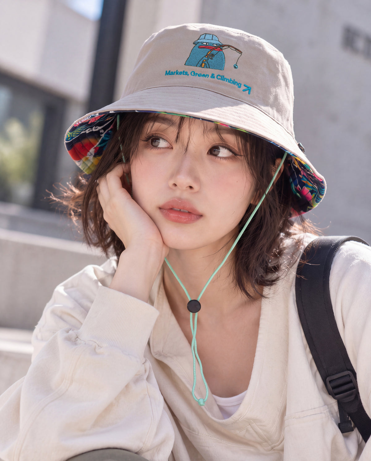 Mashu x Kinetiq.xyz x MGC -  Reversible Bucket Hat