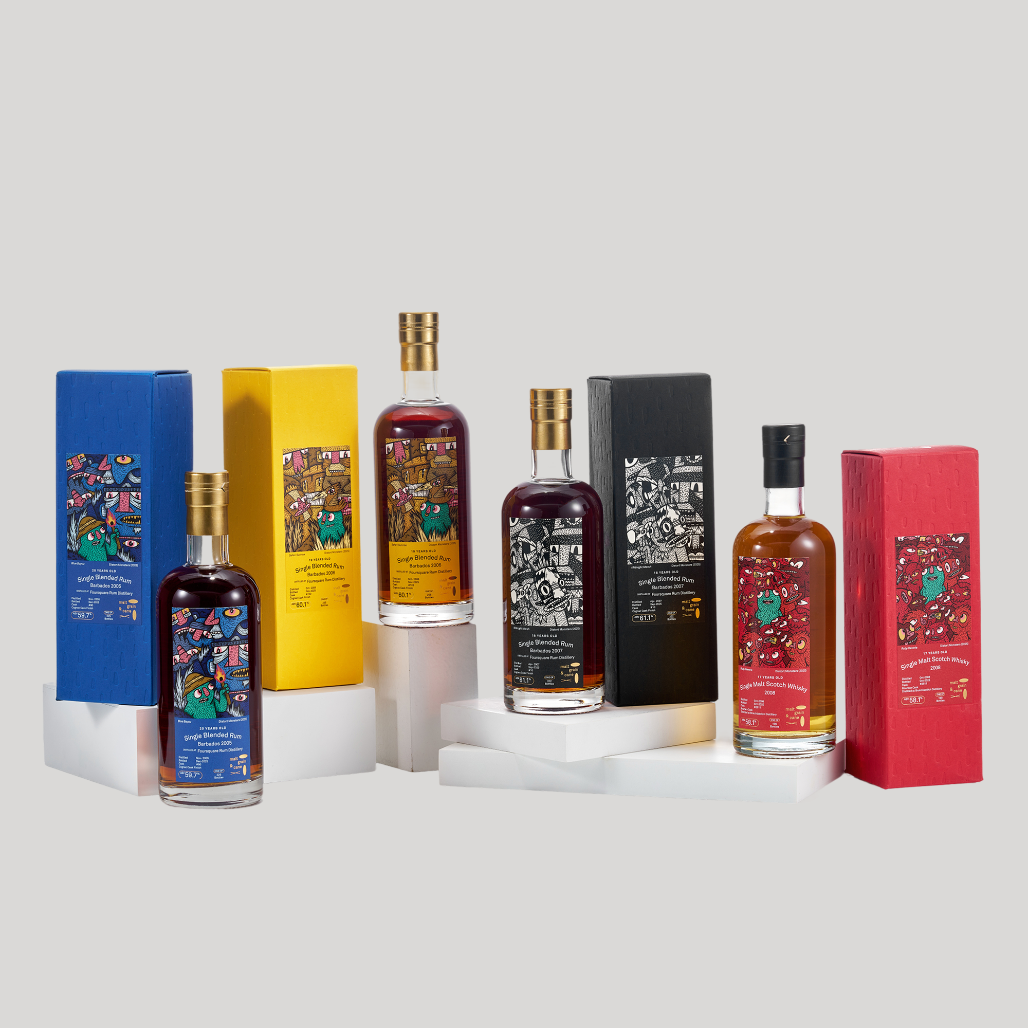 DistortMonsters Super-Fan Bundle - All 4 bottles!